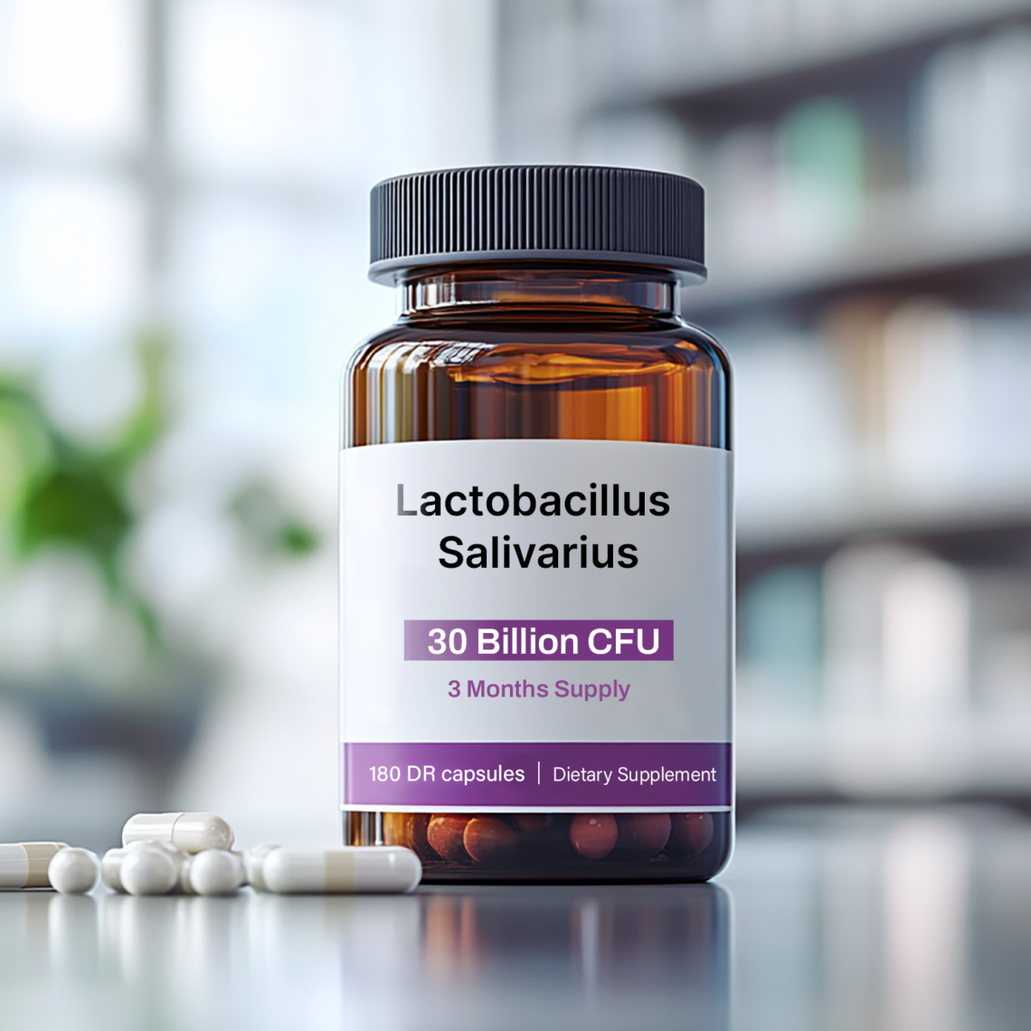 Lactobacillus Salivarius - Oral Probiotic for Teeth & Gums