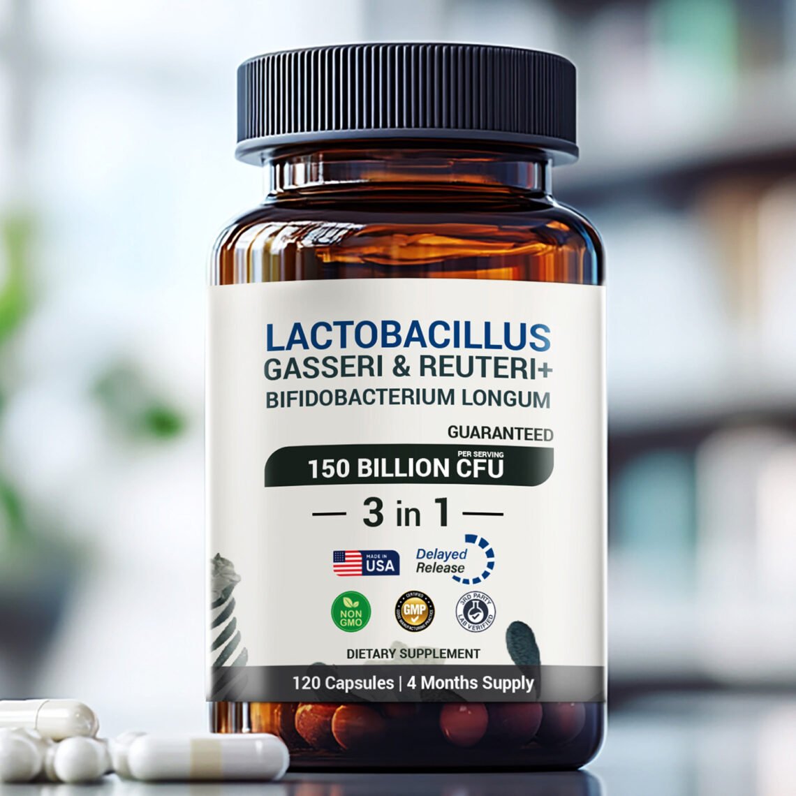 Lactobacillus Probiotics - 150B CFU