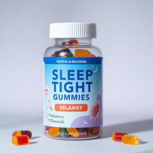 Sleep Gummies, 120ct, Vegan, Melatonin & Ashwagandha